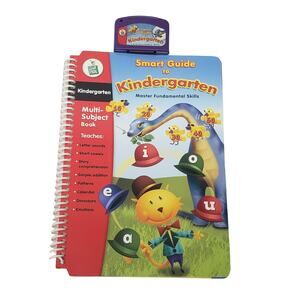 Leap Frog Smart Guide to Kindergarten Multi Subject Book Leap Pad Cartridge